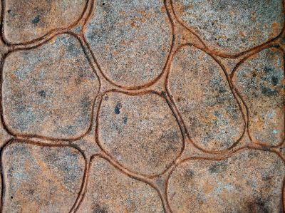 Stamped Concrete Restoration detail