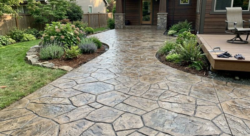 Stamped Concrete Installation Service